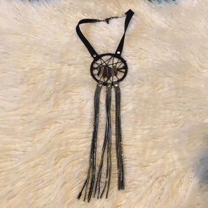 Dream catcher quartz necklace